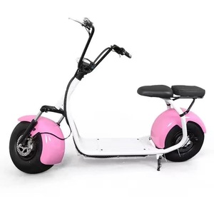 15*6 Inch Fat Tire 500w Citycoco Harely Electric Scooter two seats