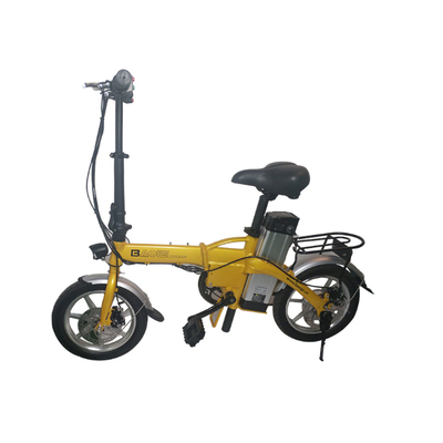 14 Inch Foldable Electric Bicycle Battery Removable